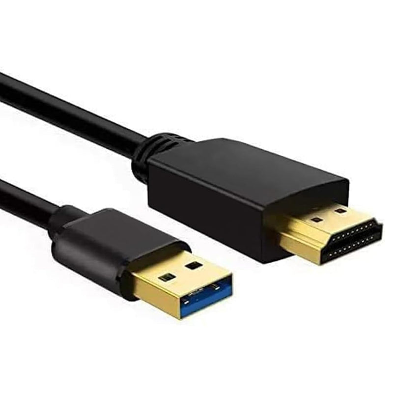 Usb To Hdmi Cable, Usb To Hdmi Adapter For Monitor, Usb 3.0 Male To Hdmi Male