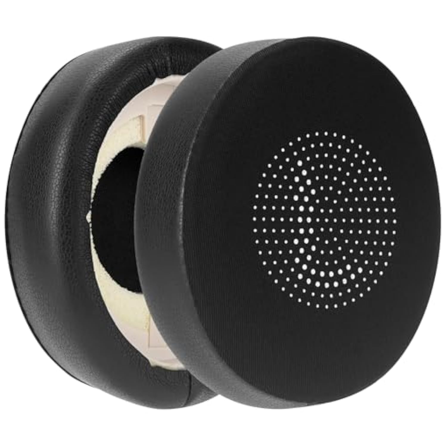 Geekria Sport Cooling-Gel Replacement Ear Pads for Jabra Evolve2 65 UC, Evolve2 65 MS, Evolve2 40 UC, Evolve2 40 MS, Elite 45h Headphones, Repair Parts (Black)