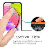(3 Pack) Compatible For Samsung Galaxy A03S / Galaxy A03 Core/Galaxy A03 Screen Protector Tempered Glass, Touch Sensitive,Case Friendly, 9H Hardness