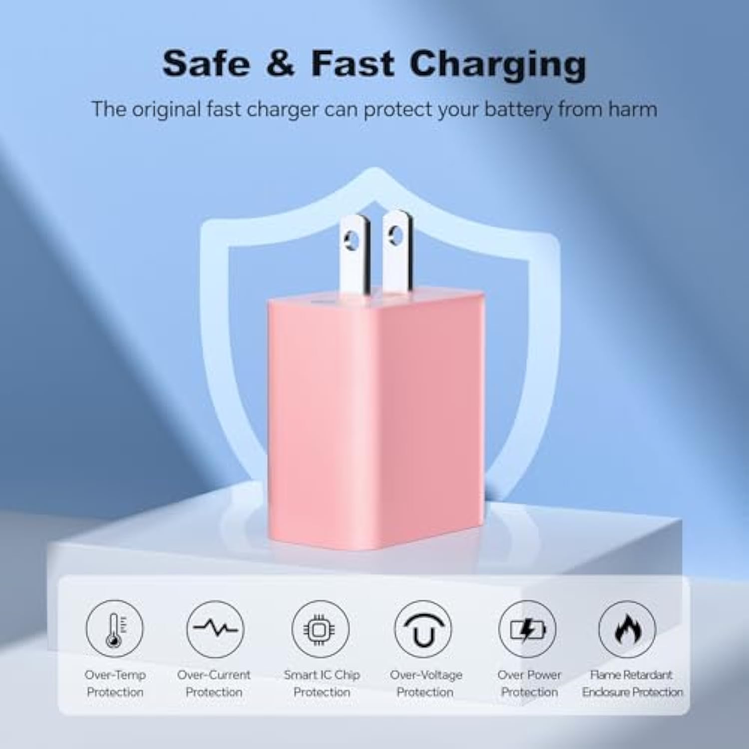 Compatible With Iphone 16 15 17 Charger Fast Charging,2Pack Type C Fast Charger Block,10Ft 60W Usb C Charging Cable Compatible With Iphone 16 Pro Max/16 Pro/15 Pro Max/15 Pro/15, Pad,Samsumg,Android