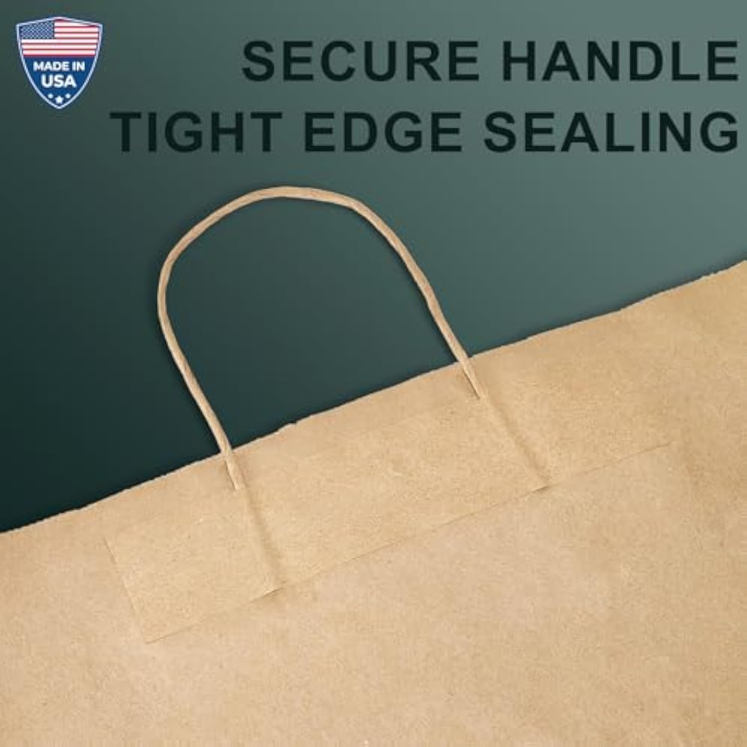 Paper Gift Bags 5.25X3.75X8 50Pcs, Christmas Gift Wrap Bags With Handles, Brown Kraft Paper Bags For Small Business, Heavy Duty Bulk Paper Bags For Birthday Party Favors, Shopping, Retail,