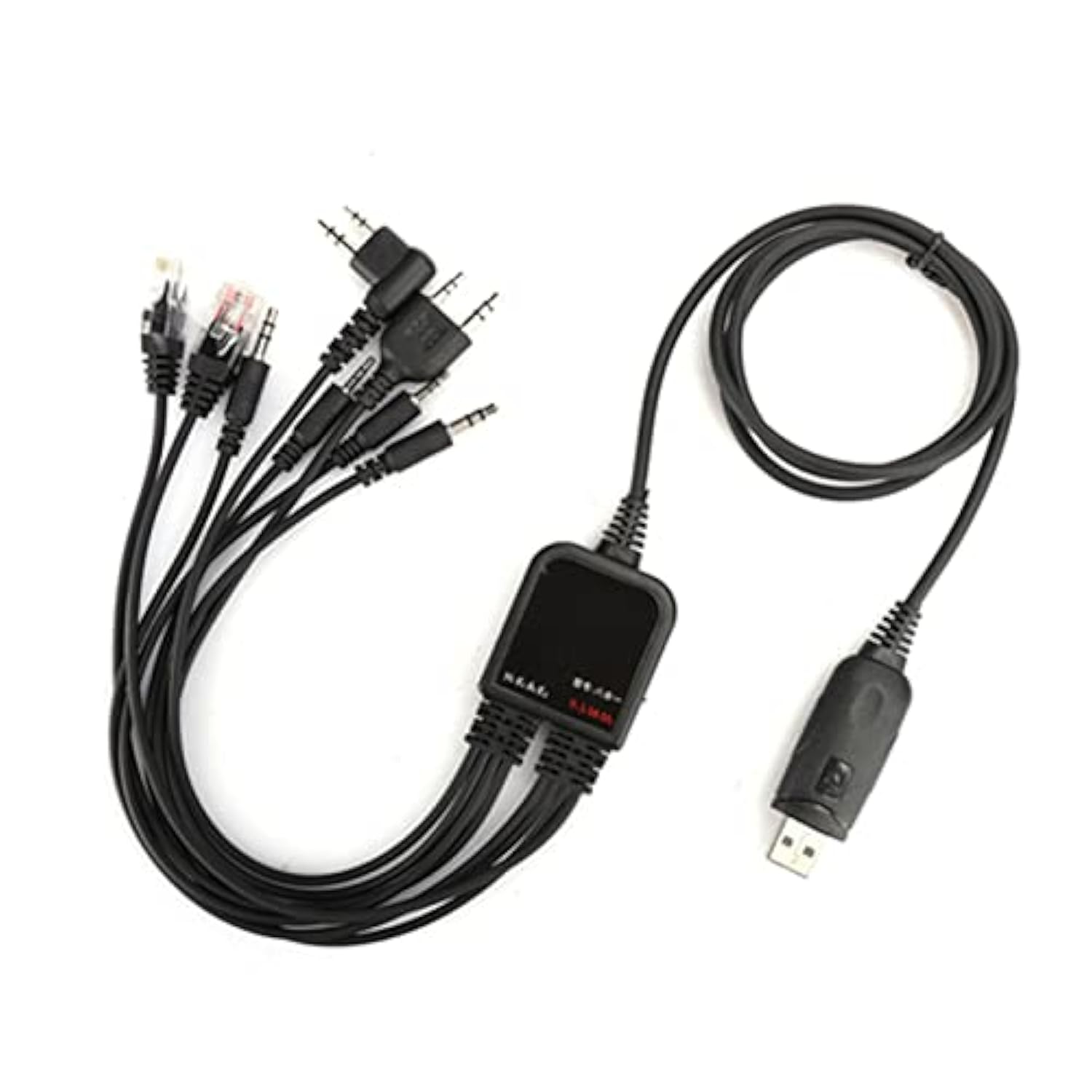8 In 1 Usb Programming Cable For Kenwood/Quanshengcn/Tyt/Motorola Radio