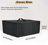 Printer Dust Cover For Brother Hl-L3280Cdw & Hl-L3220Cdw Wireless Printer, Anti-Static Water-Proof Dust-Proof Protective Case, Printer Protector With Handle(18.1×16.9×9.8In)