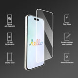 3-Pack Screen & 3-Pack Camera Protector for iPhone 16 Plus [6.7"], 9H Glass, Case Friendly