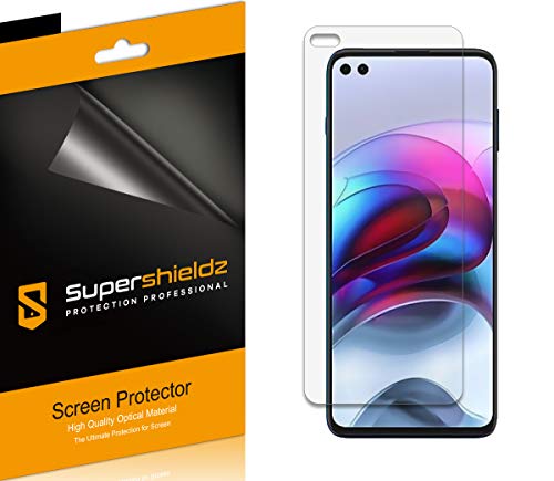 (6 Pack) Designed for Motorola Moto G100 Screen Protector, High Definition Clear Shield (PET)