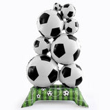 Soccer Foil Balloons - 1Pcs 59 Inch Large Self-standding Soccer Ball Decoration, Sports/Birthday Themed Party Supplies for Soccer Fans, Champion Trophy Party 2026 World Cup Decor