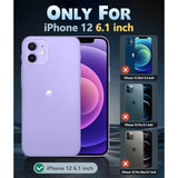 Clear Magnetic Shockproof iPhone 12/12 Pro Case Military Drop Protection