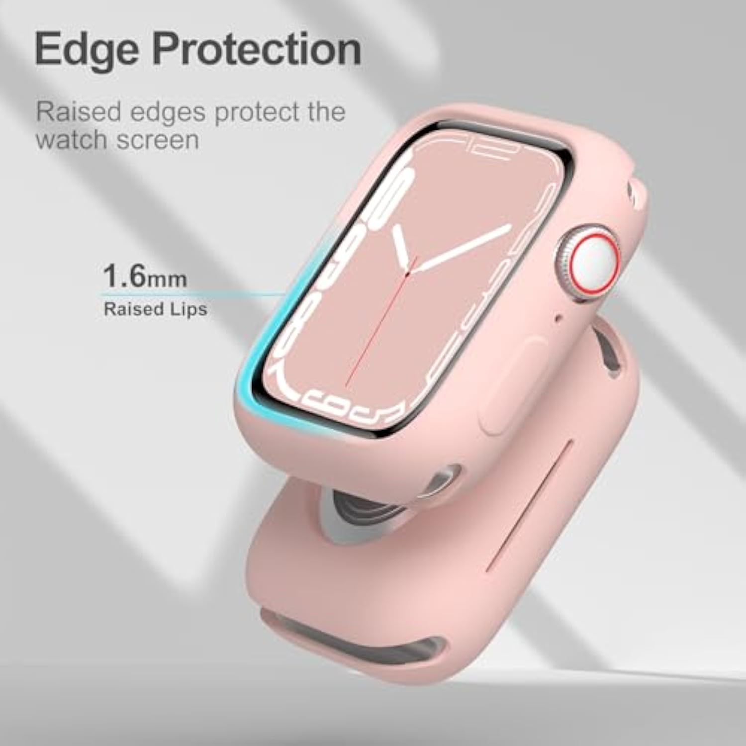 [12 Pack] Compatible For Sport Apple Watch Case 41Mm 40Mm 38Mm, Silicone Soft Bumper Face Cover For Iwatch Series 10 9 8 7 6 Se 5 4 3 2 1 Ultra [No Screen Protector] (12Pack, 41/40/38)