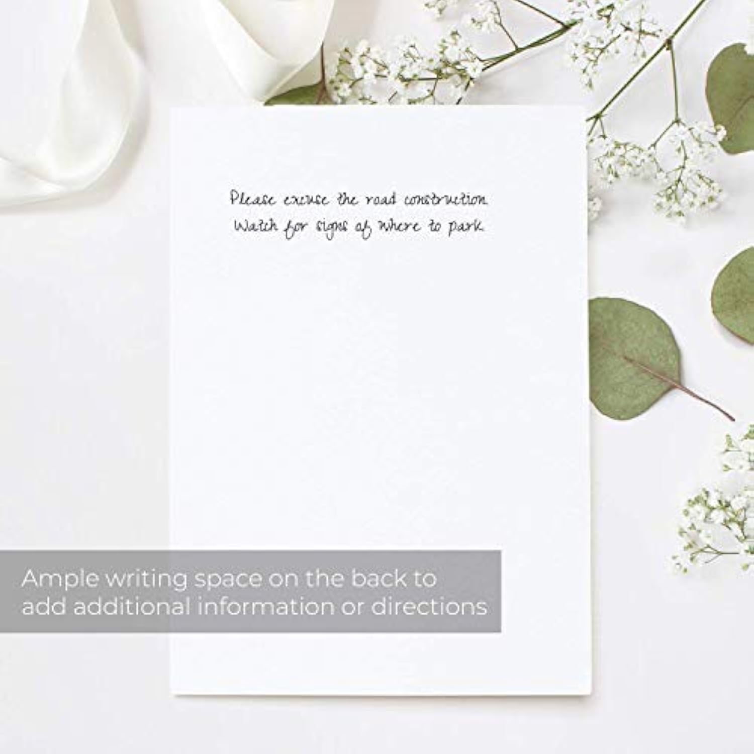 Lush Greenery Fill In The Blank Bridal Shower Invitation / 25 Floral Bridal Shower Invitations With Envelopes / 5" X 7" Bride To Be Flat Invite Cards/Made In The Usa