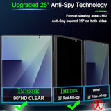 [Auto-Dust Removal] 2 Pack Privacy Screen Protector For Samsung Galaxy Z Fold 7, 2 Inside Anti-Spy Film + 2 Front Tempered Glass + 2 Camera Lens Protector Accessories With Installation Frame