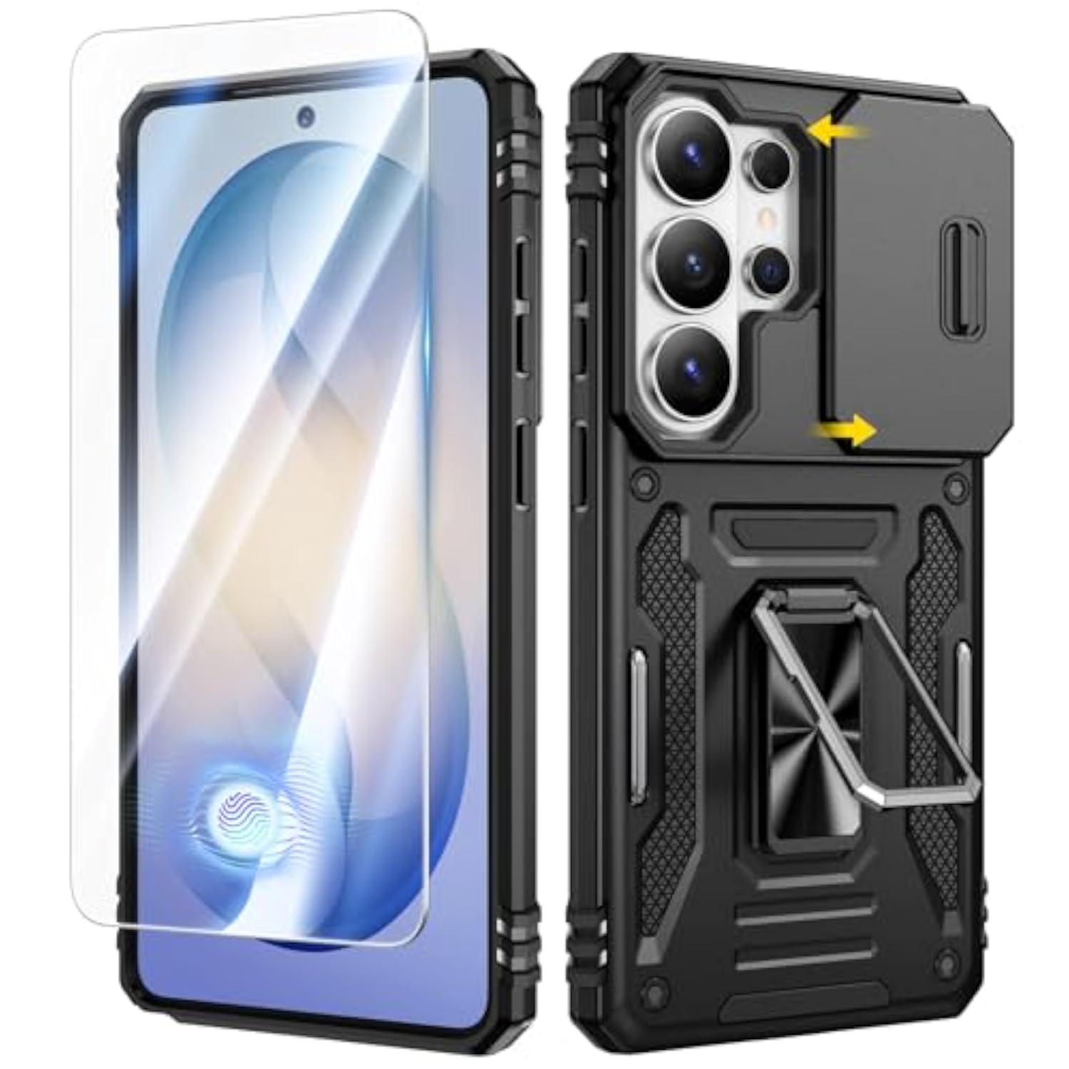 Samsung Galaxy S26 Ultra Case with Screen Protector Black - Premium Protection for Your Device
