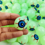 30Pcs 1.5In Plastic Halloween Eyeballs Glow In The Dark Eyeball For Kids Toys, Fake Eye Balls For Halloween Party Favors Goody Bag Fillers Terror Props