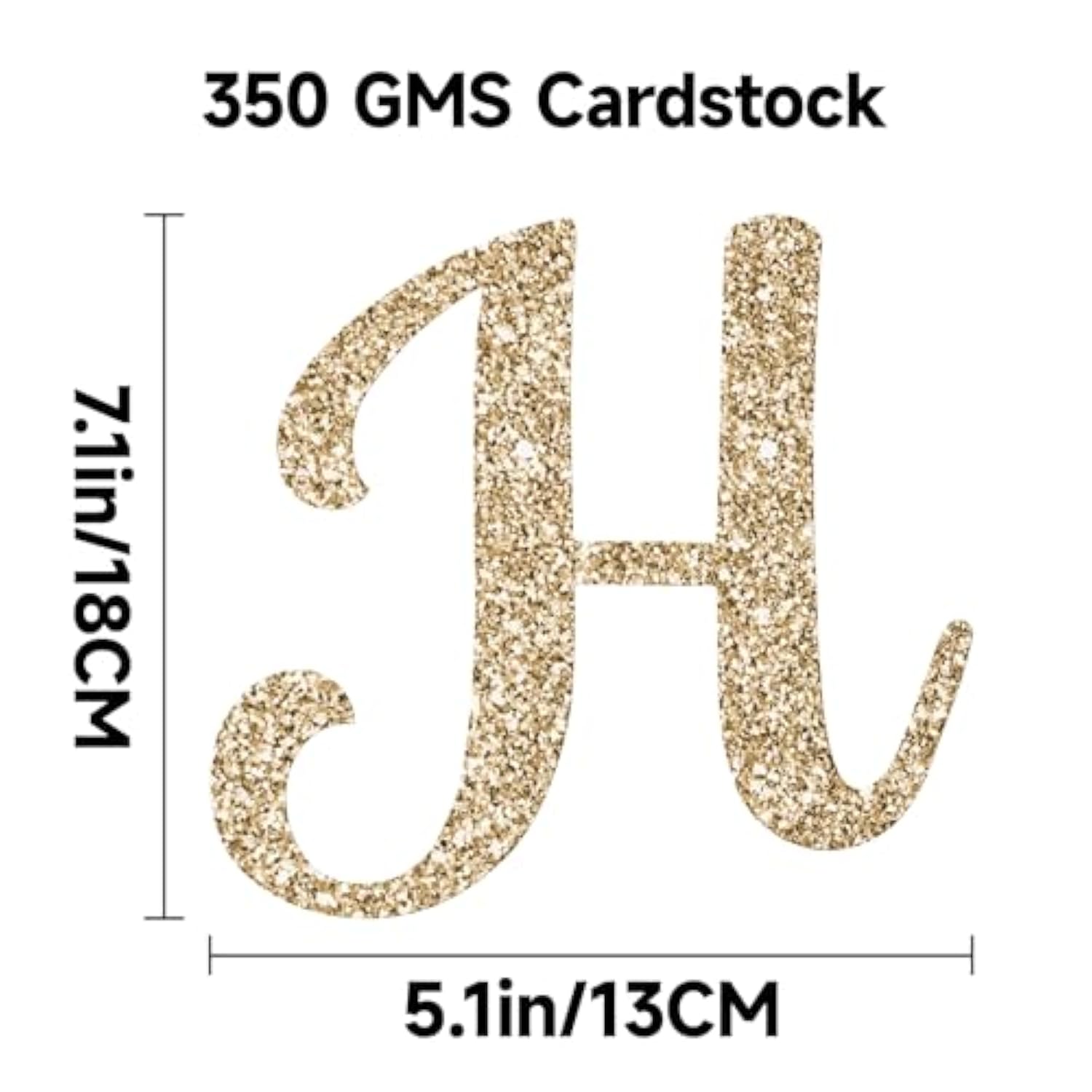 Pre-Strung Champagne Gold Glitter "Happy Engagement" Banner No DIY Wedding/Bridal Decor