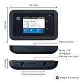 At&T Unite Explore Ac815S, Unlocked Rugged 4G Lte Mobile Hotspot, Up To 450Mbps, Ip65 Water & Dust Resistant, 22Hr Battery, Dual-Band Wifi (15 Devices), Travel Wifi, Bundle (Budget)