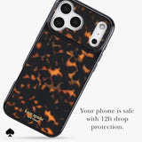 kate spade new york iPhone 17 Pro Max Case - Compatible with MagSafe - Designer Phone Case - Tortoise