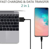 Micro Usb Cable, 2 Pack [6Ft, 6Ft], Fast Charging Cable, High Speed Android Charging Cable, Android Phone Cable For Samsung Galaxy S7 Edge S6 S5 And More, Trustable