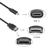Usb-C Type-C To Esata Adapter Cable 5Gbps Usb C To Power Esata Converter Cable