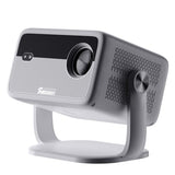 [500+Apps/600 Ansi/Voice Control] Projector With Apps Wifi And Bluetooth ,Smart Projector Support 4K Native 1080P With Apps Built In,360° Rotation & 150"Display Projectors For Bedroom Outdoor
