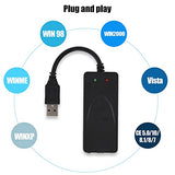 Usb 2.0 56K Fax Modem, External V.90 V.92 Modem With Dual Ports, Usb Data Modem Compatible With Win 7/Win 8/Win 10/Win Xp, Auto-Dial, Tone And Pulse Dialing, Auto Answer, Auto Retrain