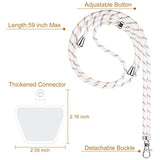 4-Pc Universal Phone Lanyard Strap Crossbody for Most Phones Bright Colors