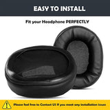 Earpads Replacement Cushion Compatible With Ghostek Sodrop 2, Sodrop Pro Wireless Bluetooth Headphone Premium Ear Pads With Softer Protein Leather/Memory Foam