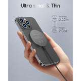 For Mag-Safe Charger, Magnetic Wireless Charger Made For Iphone 16/16 Pro/16 Pro Max/16 Plus/15/14/13/12 Series, 15W Max Fast Mag Safe Charging Pad For Airpods Pro 3 2 (Black)