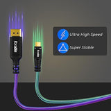 Usb C To Displayport 1.4 Cable 10 Ft, 8K@60Hz, 4K@120Hz, Thunderbolt 4/3 Type