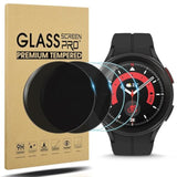 2+2Pack For Samsung Galaxy Watch 5 Pro 45Mm Screen Protector, Privacy And Highdefinition Combination, [Antiscratch] Ultrathin Tempered Glass Screen Protective Film