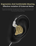KZ ZSN Pro X in Ear Monitor Earphone 1BA 1DD Hybrid Dynamic Dual Driver IEM Wired Earbuds HiFi Sport Gaming Headphones Compatibility for Phone