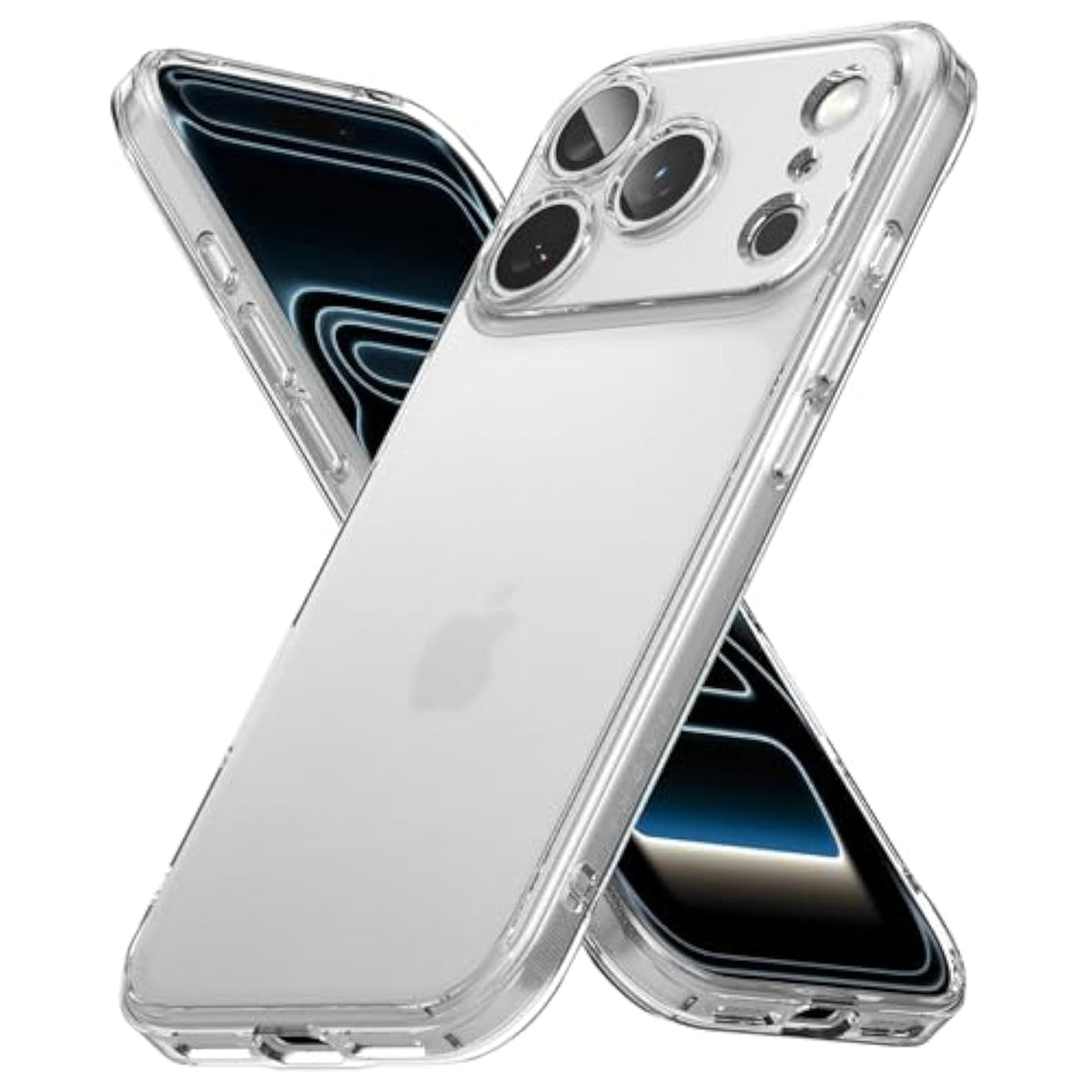 Ringke Fusion for iPhone 17 Pro Max Case, [Oil & Dirt Resistant] UV Coating for Scratch & Discoloration Resistant, Shockproof Air Pockets - Matte Clear