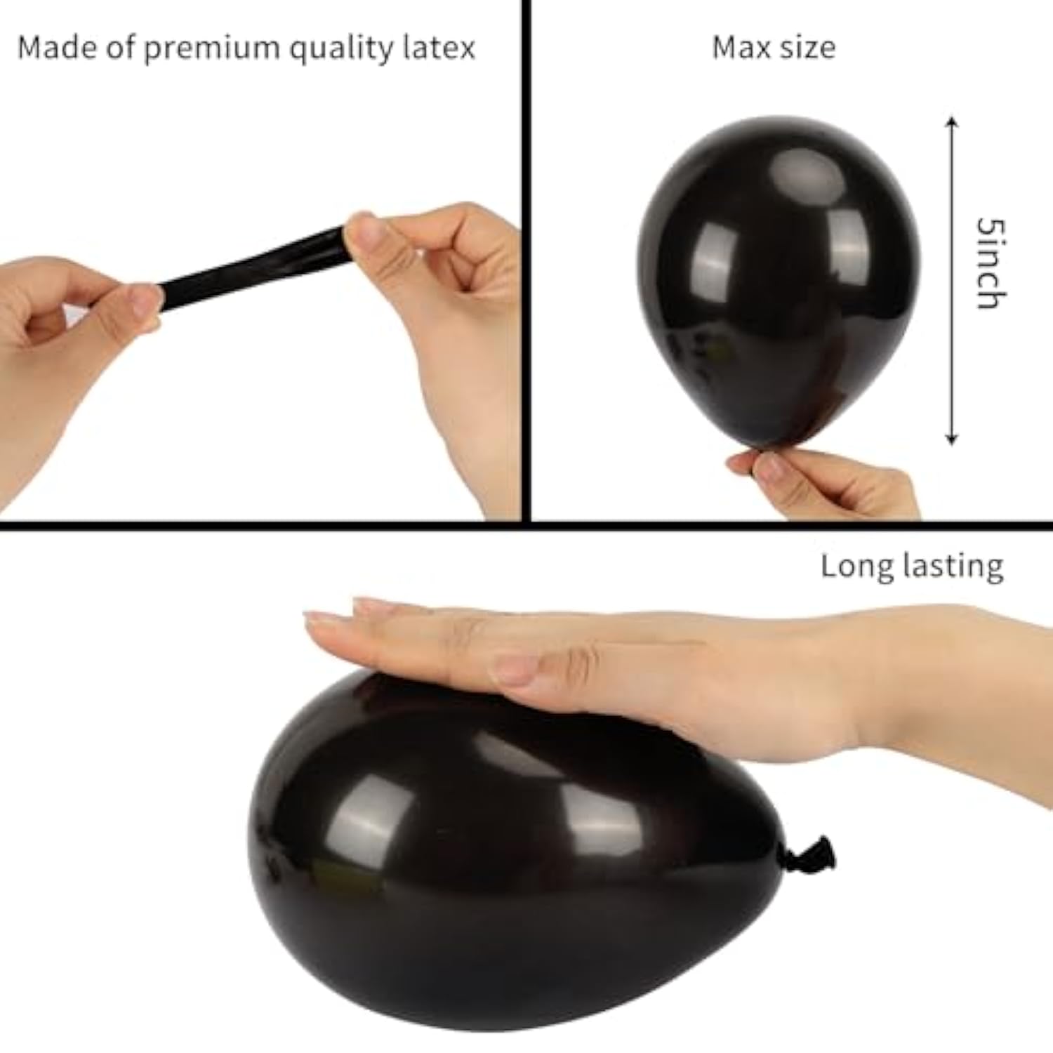 120pcs Royal Blue Latex Balloons for Birthday, Baby Shower & Party Decoration