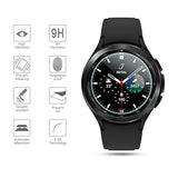 4-Pack For Samsung Galaxy Watch 4 Classic 46Mm Tempered Glass Screen Protector For Galaxy Watch 4 Classic 46Mm Smartwatch [2.5D 9H Hardness] [Anti-Scratch]