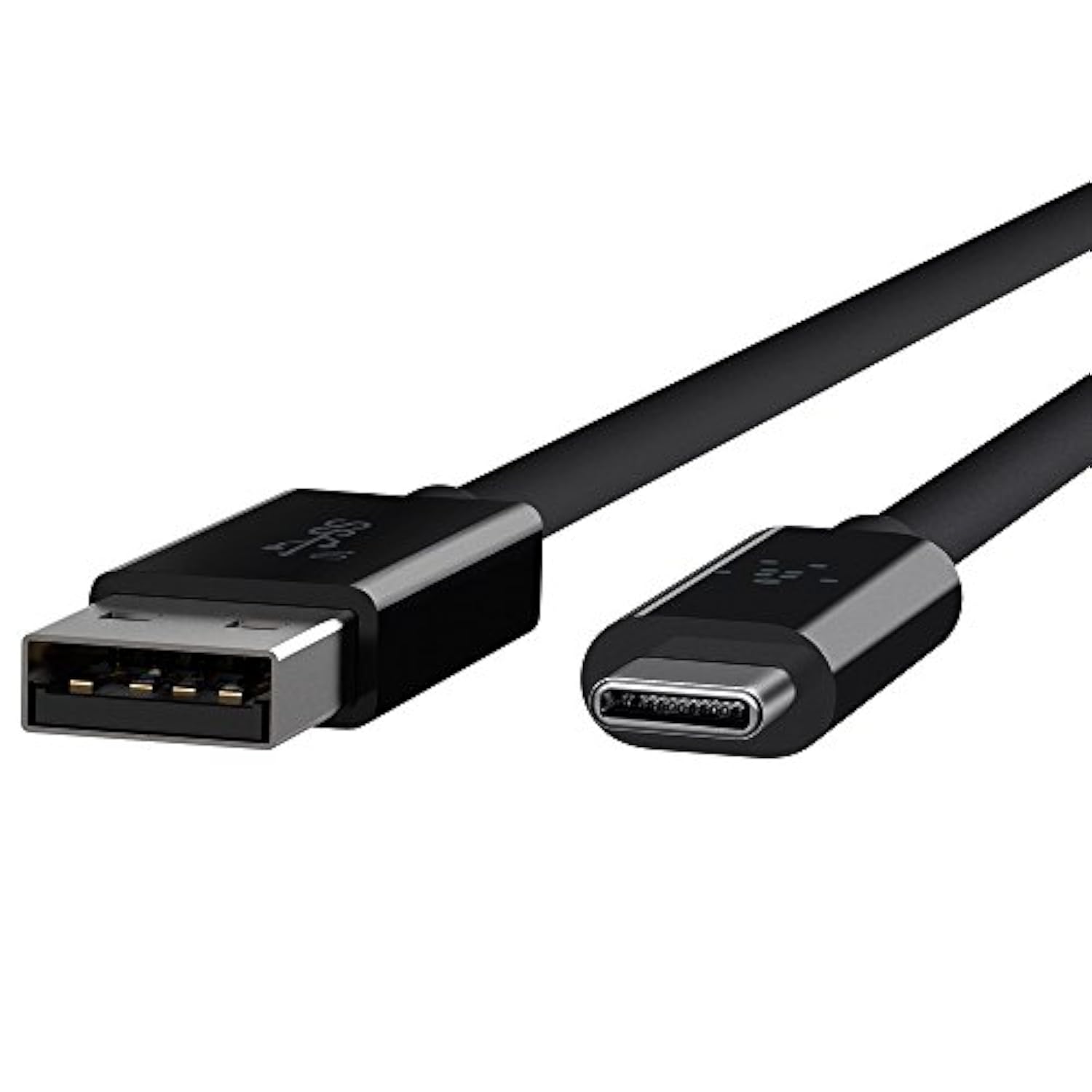 Belkin 3.1 USB A To USB C Cable Compatible W/ Thunderbolt 3 - USB C Cable For Macbook Pro, Galaxy & More - Data Transfer Up To 10gbps - For USB C, Thunderbolt 3 Devices & Ultra Hd - 3.3ft/1m - Black