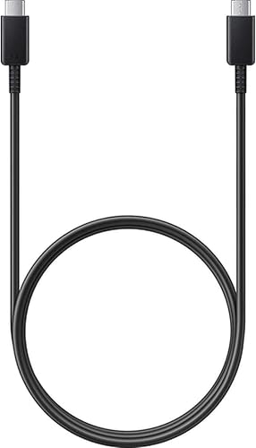 6FT USB C to USB C Fast Charging Cable 3A Black for Samsung Galaxy iPhone iPad