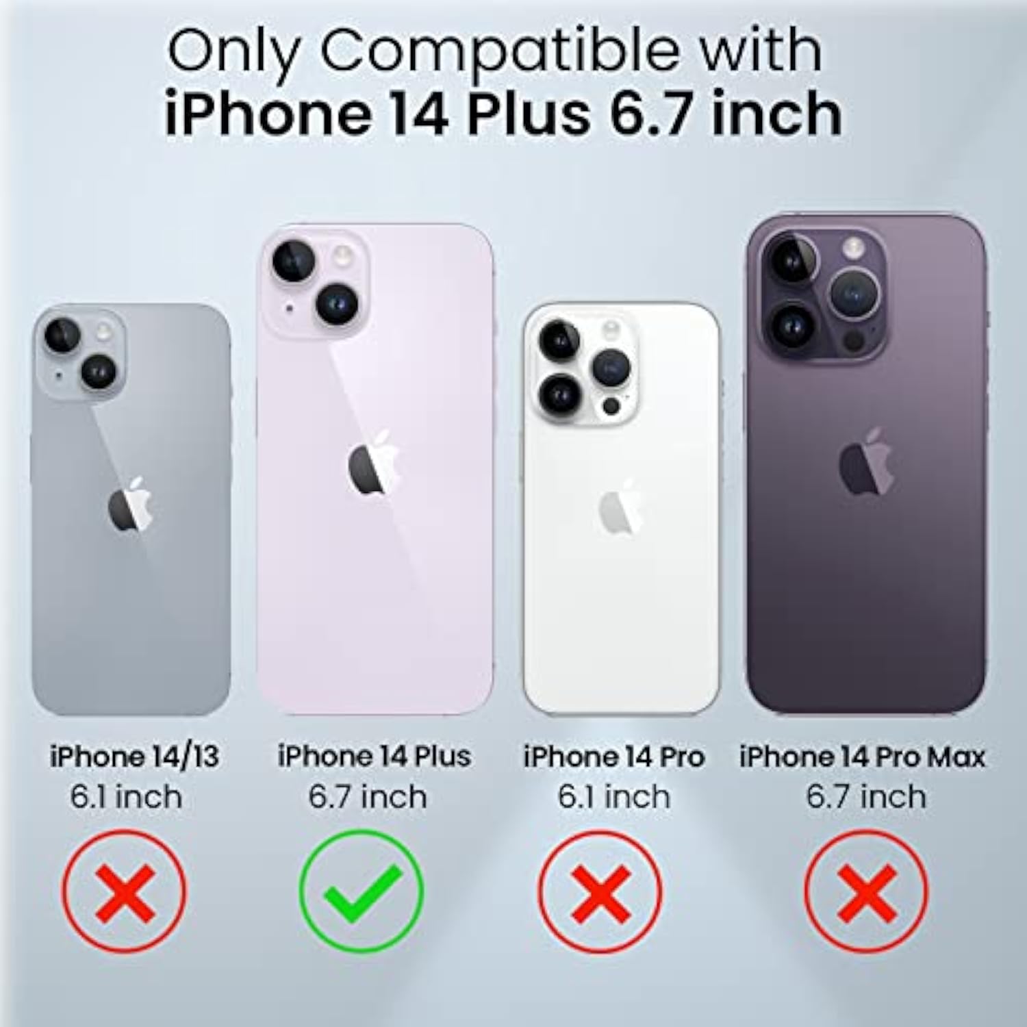 For Iphone 14 Plus Case, 14 Plus Case With Camera Cover & Kickstand, Built-In 360°Rotate Ring Stand Magnetic Magnet Protective Phone Case Cover For Iphone 14 Plus -Green