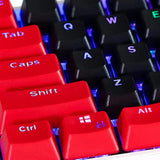 Gtsp Red And Black Keycaps 60% Percent Pbt Key Cap Set With 6.25U Space Key Fo