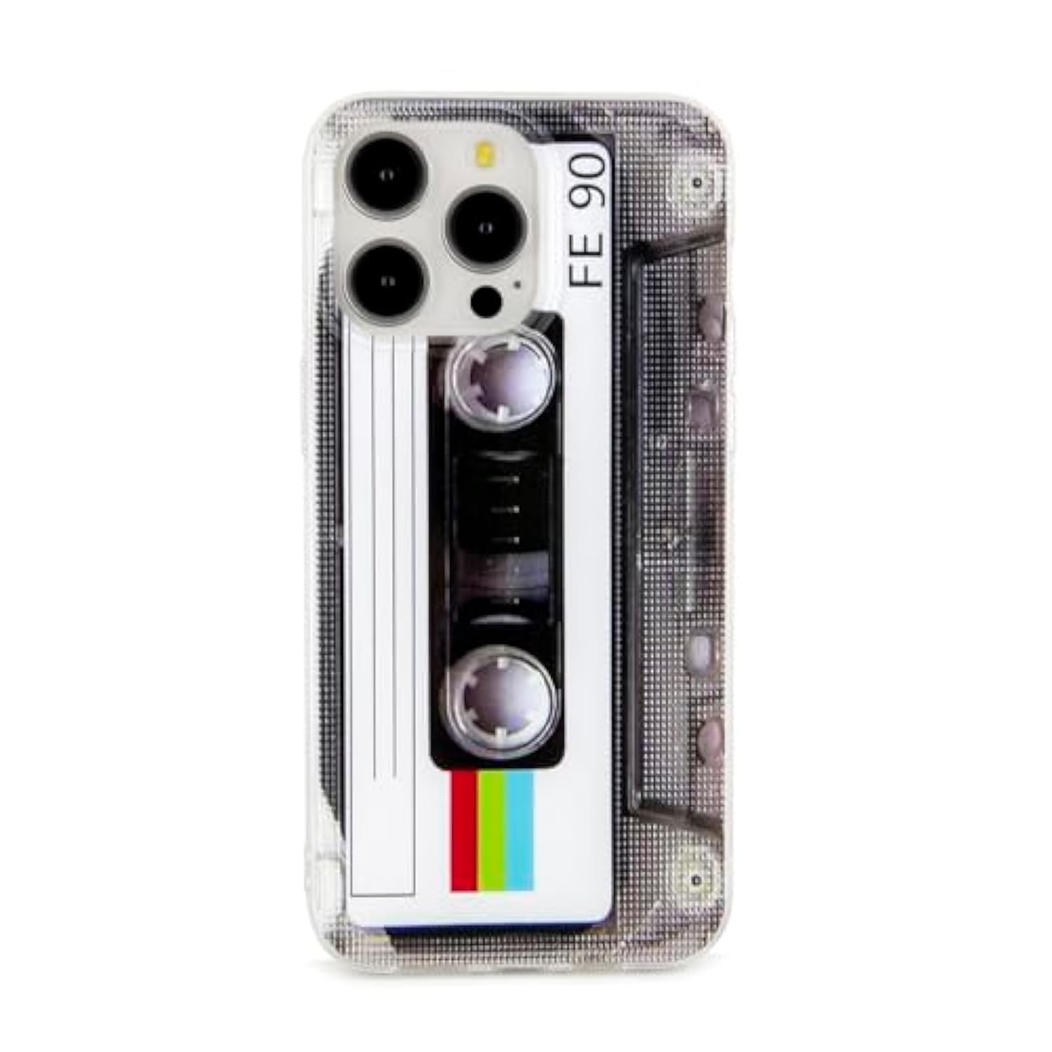 Case For Iphone 15 Pro Max Matte Finish Heavy Duty Soft Back Cover With Reinforced Corners Tpu Soft Bumper Retro Cassette Tape Case Compatible With Iphone 15 Pro Max