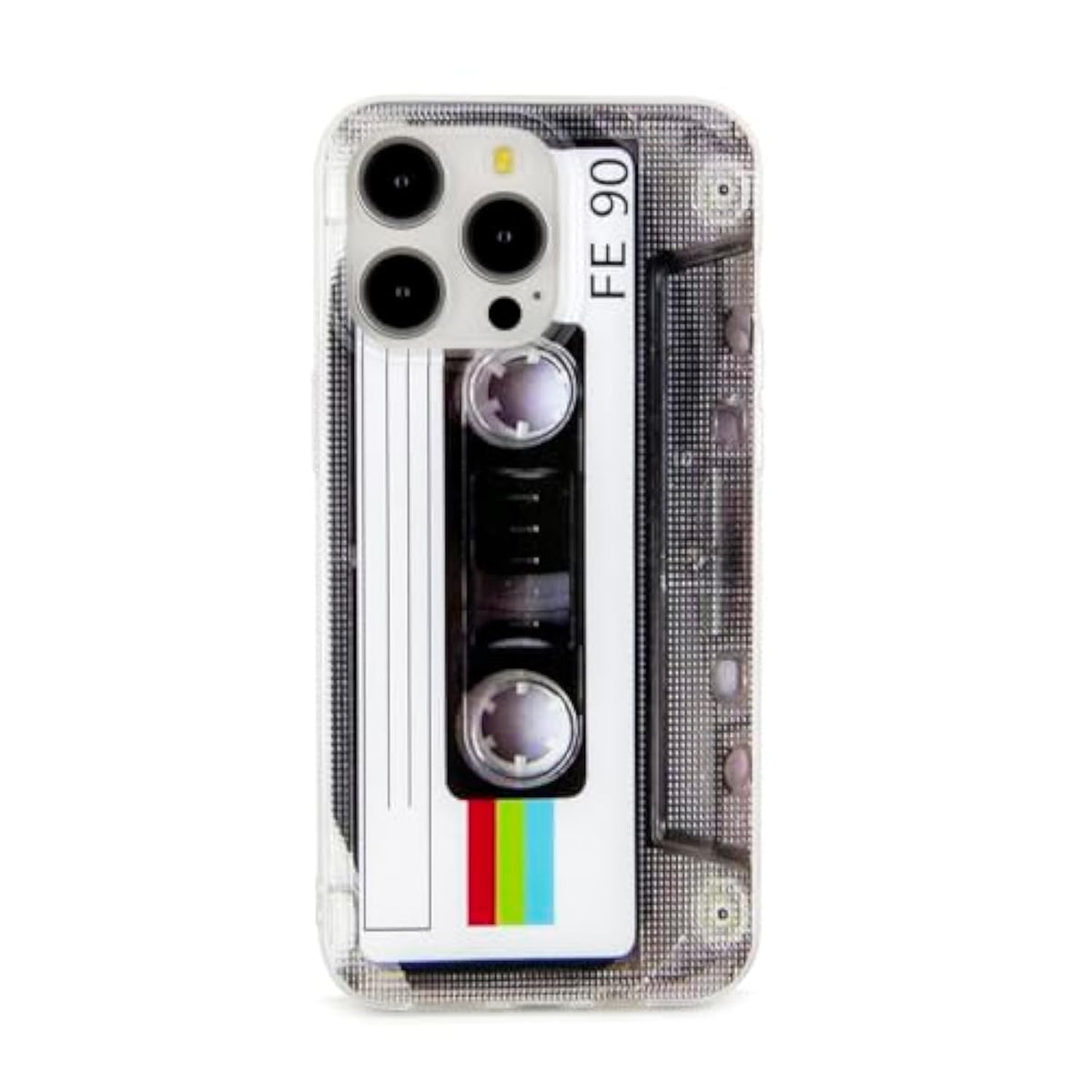 Case For Iphone 15 Pro Max Matte Finish Heavy Duty Soft Back Cover With Reinforced Corners Tpu Soft Bumper Retro Cassette Tape Case Compatible With Iphone 15 Pro Max