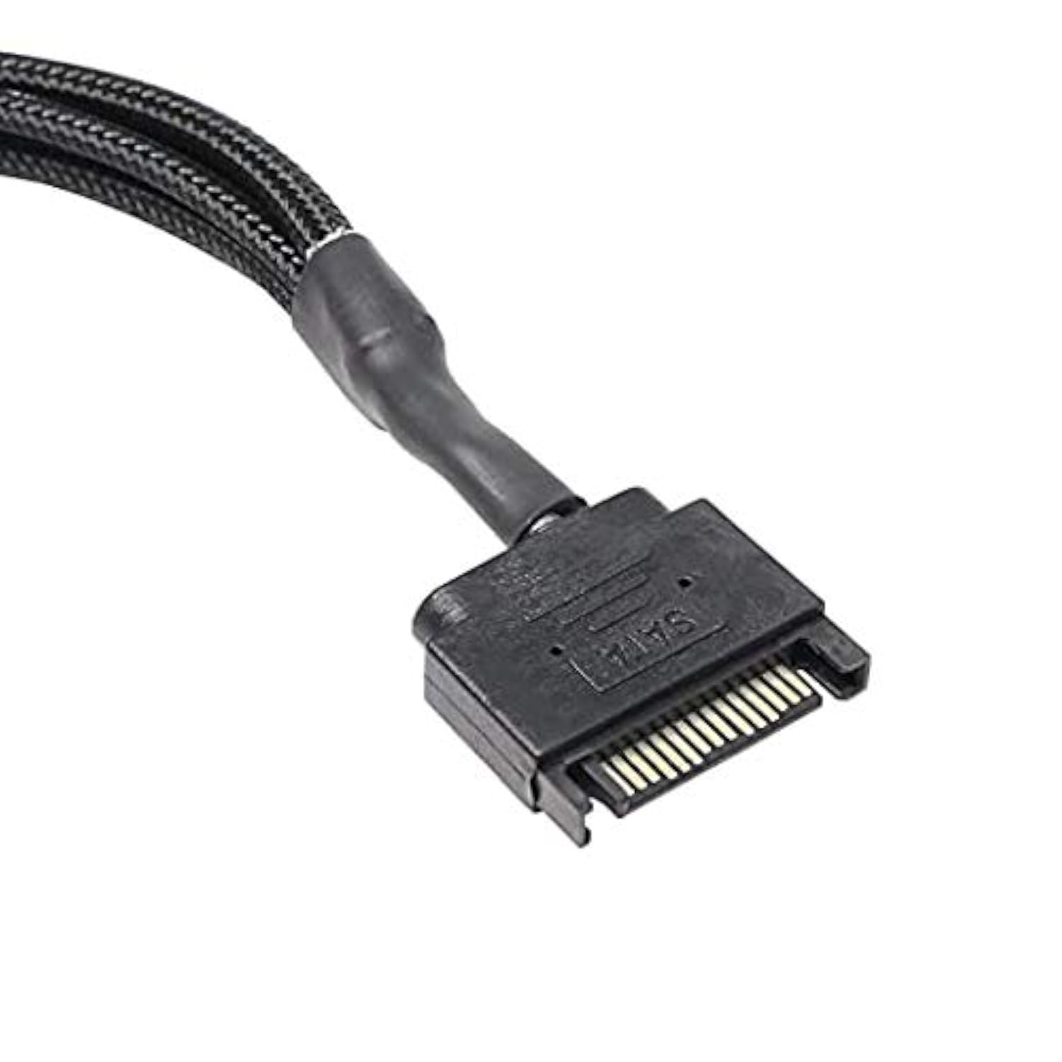 Sata To 3 Pin 4 Pin Fan Adapter,15Pin Sata To 4 X 3 Pin / 4 Pin 12V Pc Case Fa