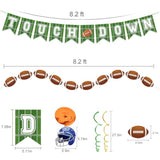 34Pcs Football Party Decorations: Super Bowl & Game Day Supplies for Birthdays