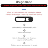 2-Pack Privacy Covers for iPhone 15 Pro/Pro Max, Protects Camera & Face ID