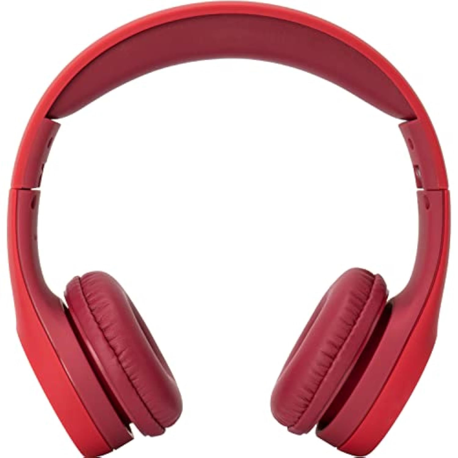 Play+ Kids Headphones With Volume Limiting For Toddlers (Boys/Girls) - Red