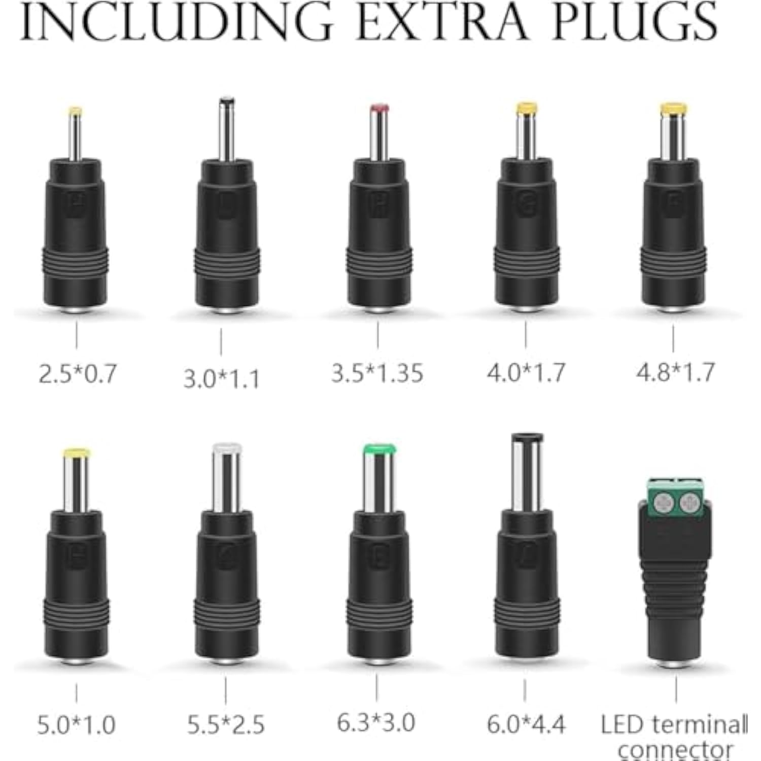 26V 1A Power Supply Charger Cable (Input Ac 100V-240V, Output Dc 26 Volt 1 Amp 26 Watt) Adapter Transformer Converter Dc 5.5Mm X 2.1Mm / 5.5Mm X 2.5Mm -6.6Ft