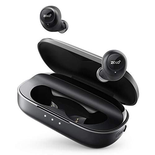 True Wireless Headphones, Liberty [Upgraded] 8-Hour Playtime (100 Hours with Charging Case), Bluetooth 5 Bluetooth Earbuds with Graphene Driver