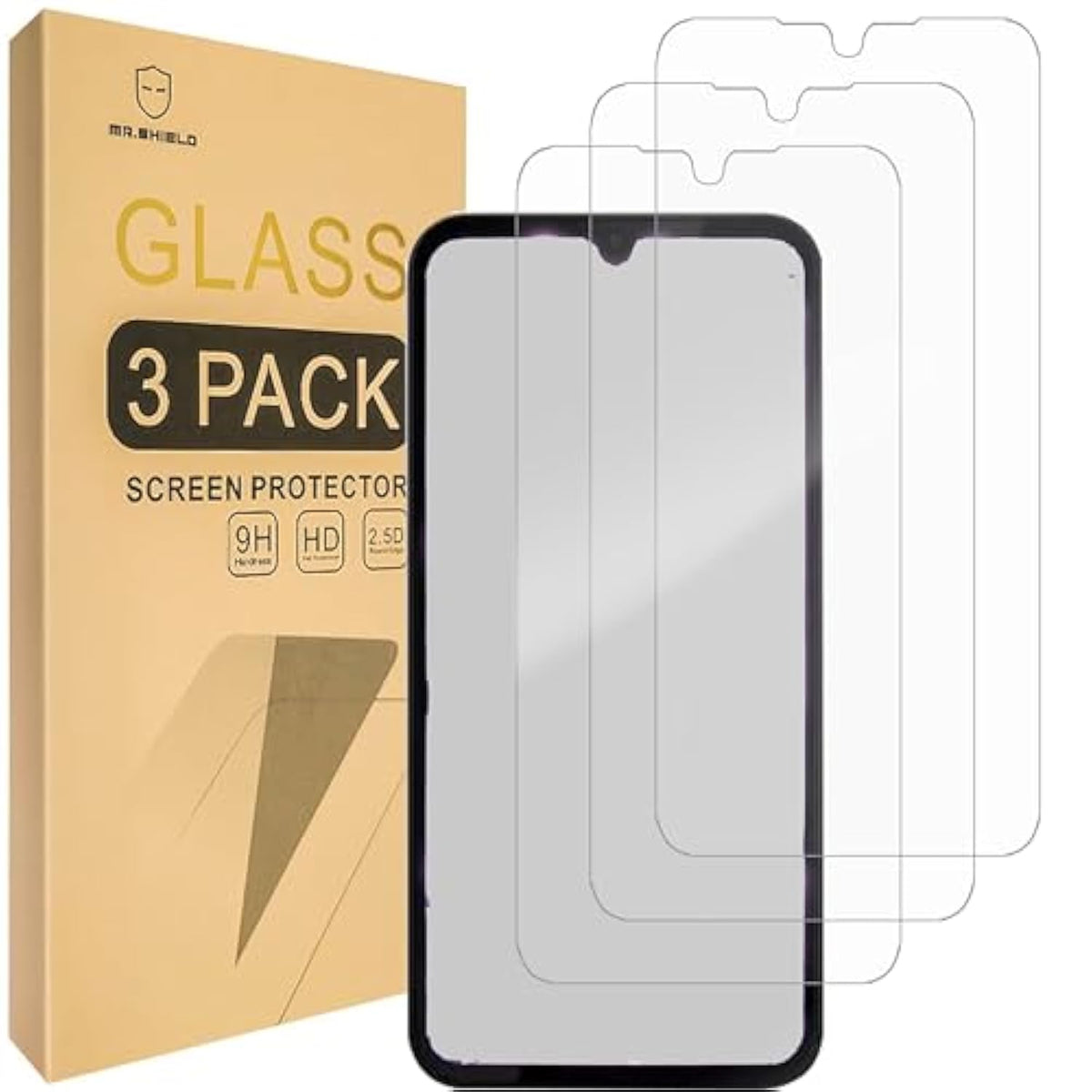Gabb Phone 4 Pro Screen Protector 3 Pack Tempered 9H Japan Glass