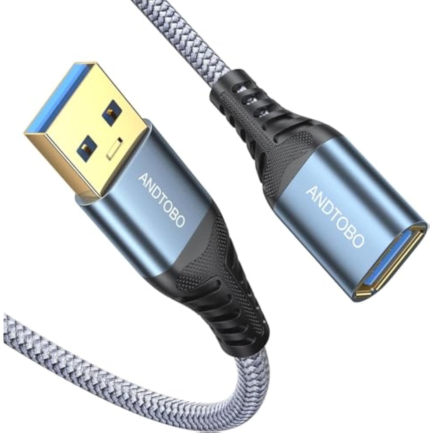 Usb Extension Cable 6.6Ft, Usb 3.1 Type A Male To Female Extender Cables High-