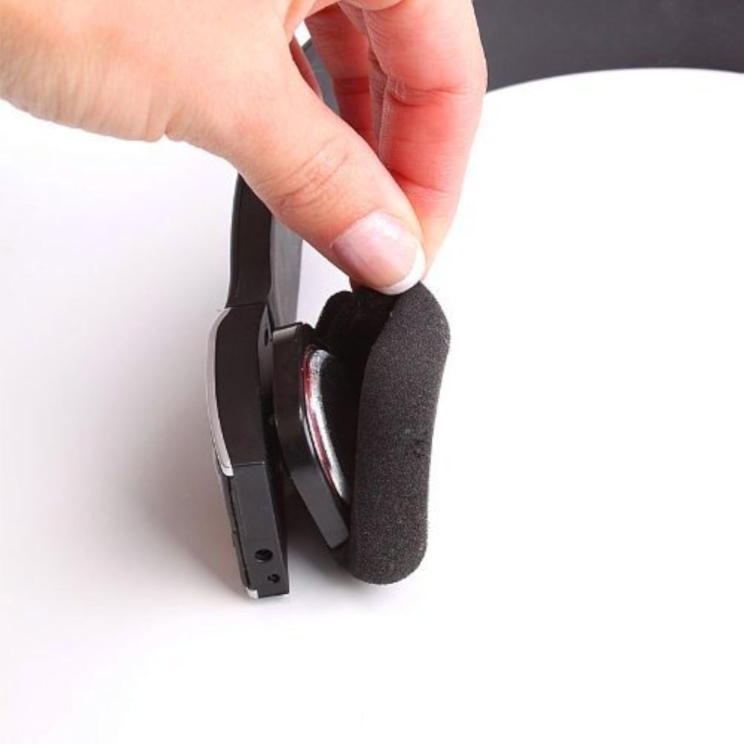 Replacement Ear Pads Cushion Cup Compatible With Gogroove Airband Wireless Stereo Headset (Black)