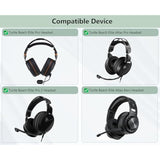 Soft Fabric Replacement Earpads Compatible With Turtle Beach Elite Pro 7.1Dts/Elite Atlas Pro/Elite Pro 2/Elite Atlas Aero Gaming Headphones Ear Pads Cushion(Soft Fabric/High Density Foam)