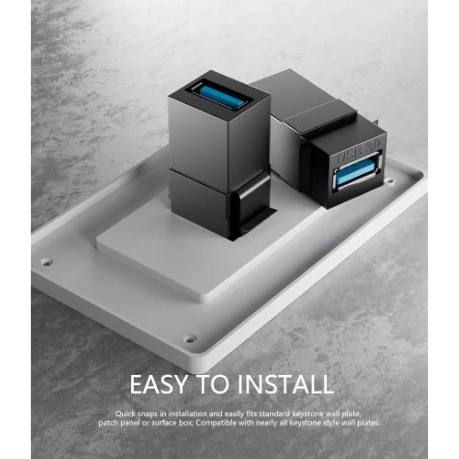 Usb 3.0 Keystone Jack Insert, Usb Keystone Jack,Usb To Usb Adapters Female To