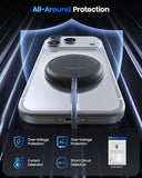 Magnetic Wireless Charger, 5FT Qi2 25W Fast Charging Pad Compatible with MagSafe for iPhone Air/17e/17/16/15/14/13/12/Pro/Pro Max Series & AirPods